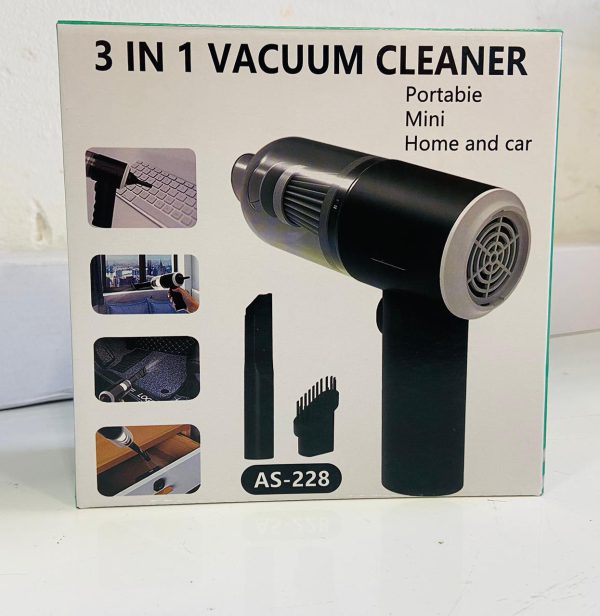 3 In 1 Portable Vacuum Cleaner, Vacuum For Car – Vacuum For Home – Duster