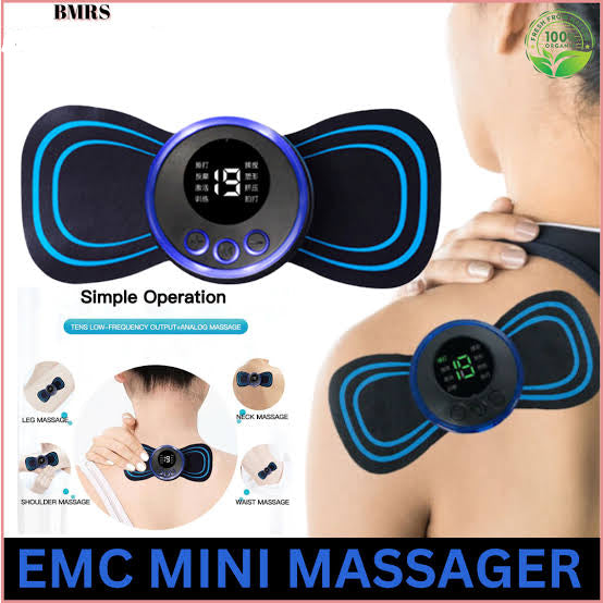 Ems Butterfly Portable Neck Massager. Rechargeable