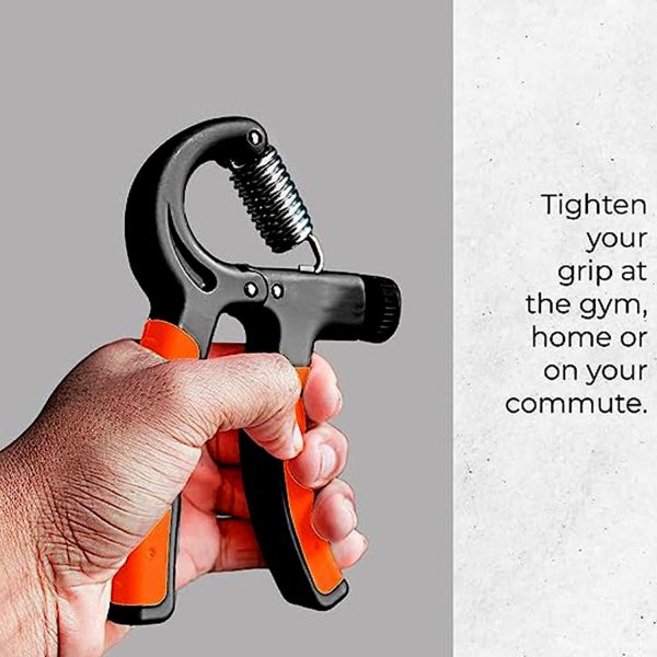 Hand Grip Strengthener Adjustable Resistance Wrist Strengthener Forearm Gripper Hand Workout Strength Trainer